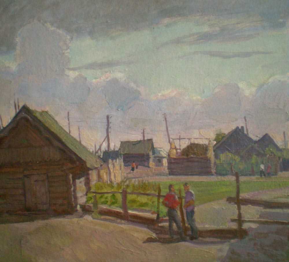 Картина:Деревня
