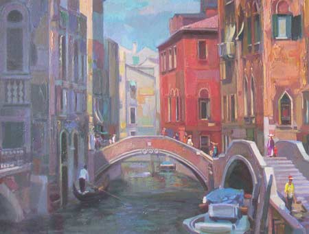 Картина:Улица в Венеции.